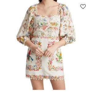FARM Rio Multicolor Floral Mini Dress